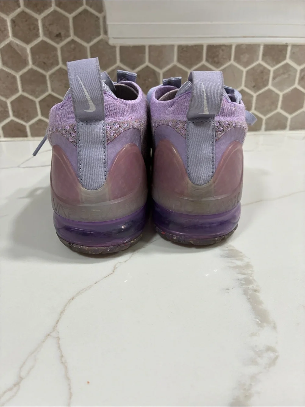 Nike Lavender/Purple Flyknit VaporMax Sneakers Women’s Size 6.5